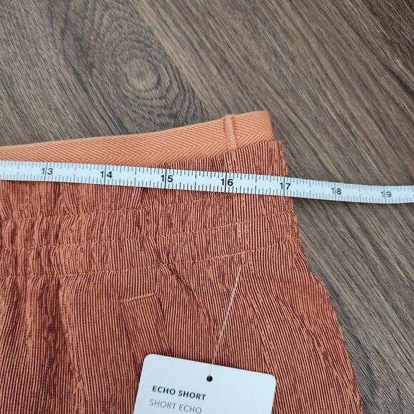 ATHLETA Echo Shorts 14 Brown Athlesure Athletic Activewear Running Beach Gym - Picture 5 of 7